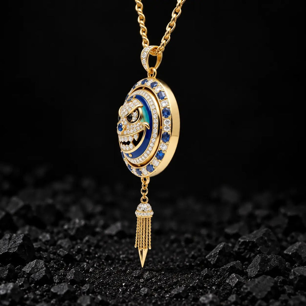 The Abyss Voyager Moissanite Pendant by Aumpex