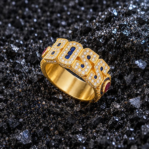 The Boss Ring Moissanite Ring by Aumpex