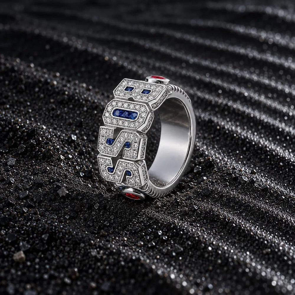 The Boss Ring Moissanite Ring by Aumpex