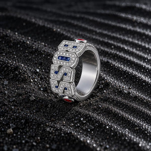 The Boss Ring Moissanite Ring by Aumpex