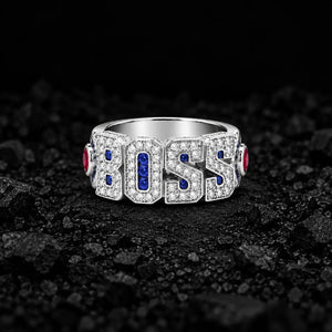 The Boss Ring Moissanite Ring by Aumpex