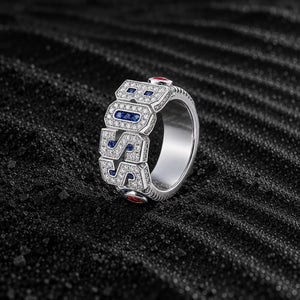 The Boss Ring Moissanite Ring by Aumpex