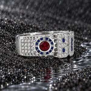 The Boss Ring Moissanite Ring by Aumpex