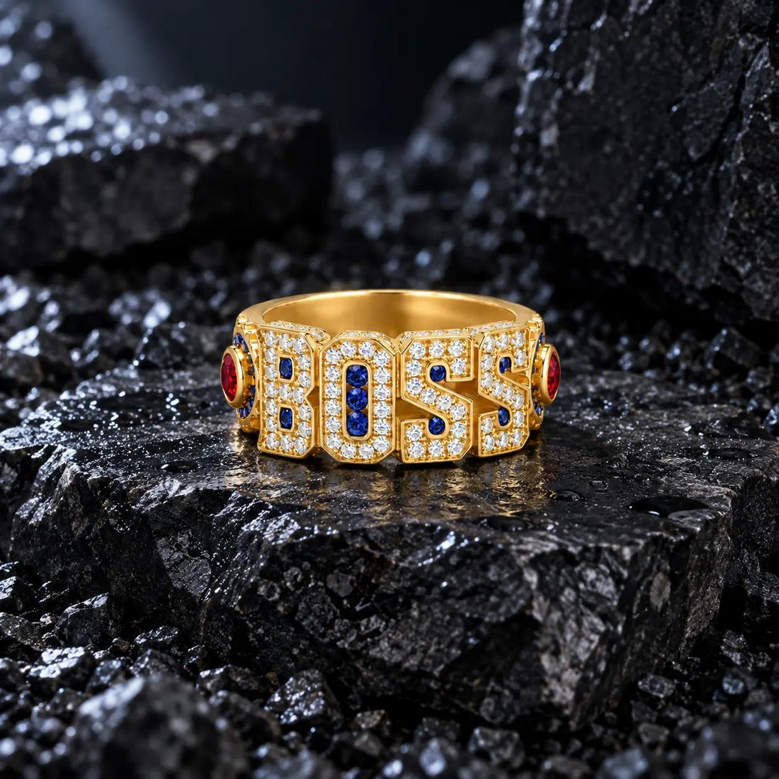 The Boss Ring Moissanite Ring by Aumpex