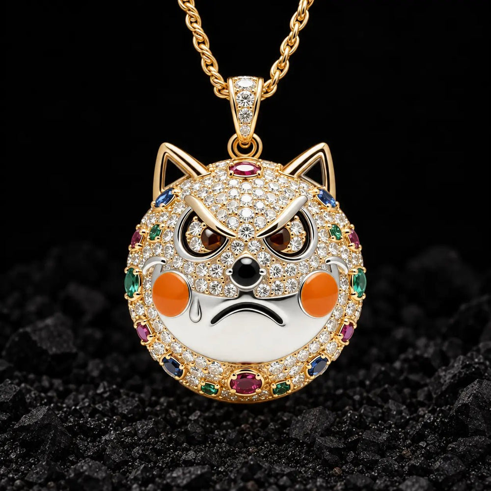 The Chaos Cat Diamond Pendant by Aumpex
