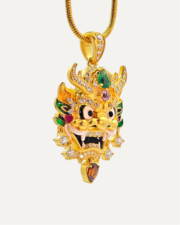 The Derpy Dragon Pendant by Aumpex