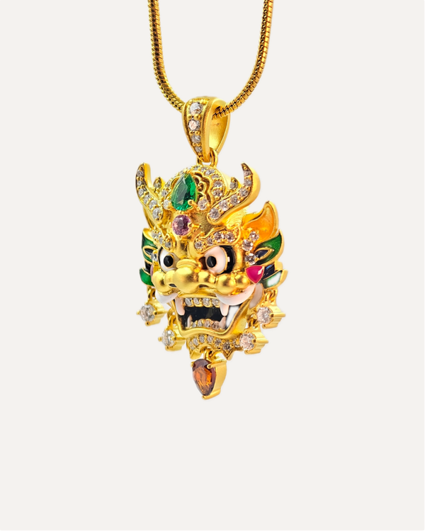 The Derpy Dragon Pendant by Aumpex