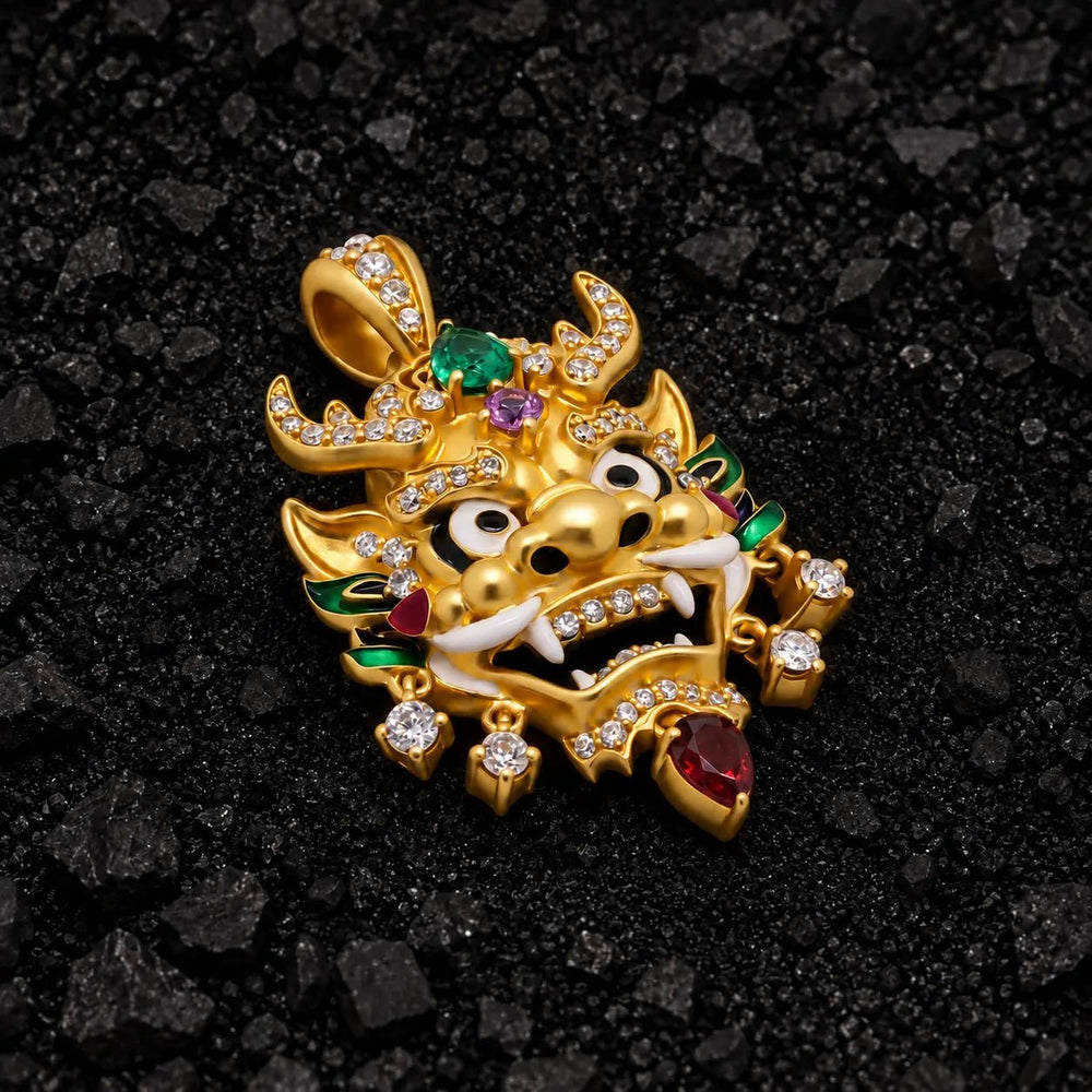 The Derpy Dragon Pendant Diamond Pendant by Aumpex