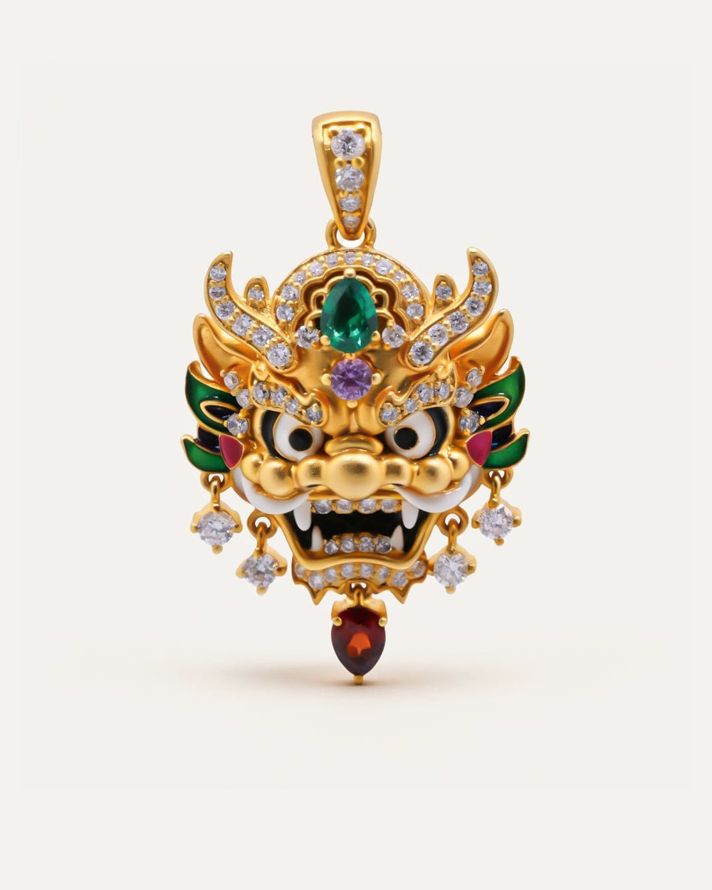 The Derpy Dragon Pendant Diamond Pendant by Aumpex
