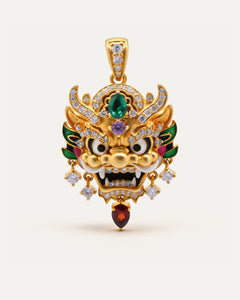 The Derpy Dragon Pendant Diamond Pendant by Aumpex