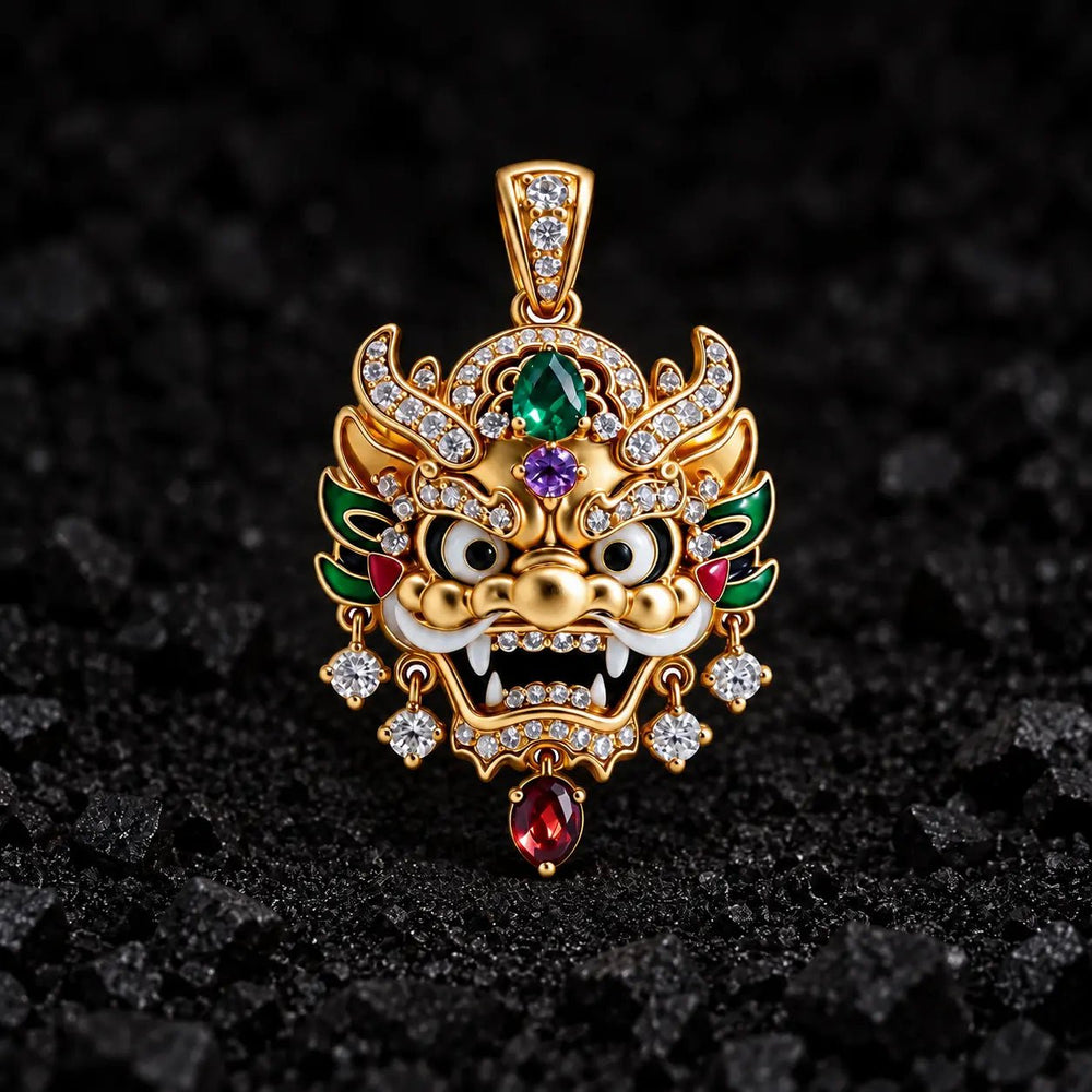 The Derpy Dragon Pendant Diamond Pendant by Aumpex