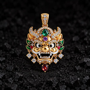 The Derpy Dragon Pendant Diamond Pendant by Aumpex