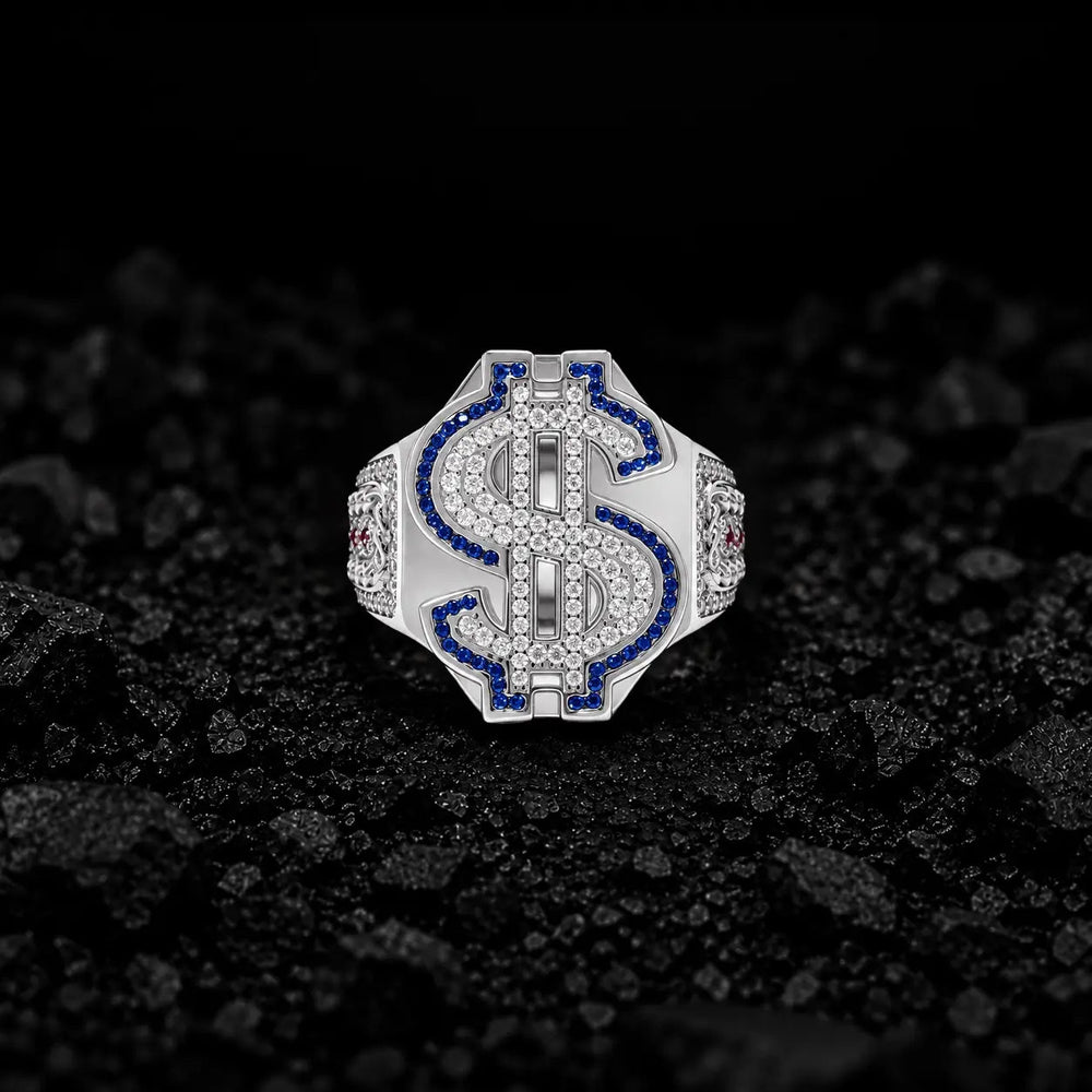 The Dollar Ring Moissanite Ring by Aumpex