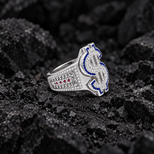 The Dollar Ring Moissanite Ring by Aumpex