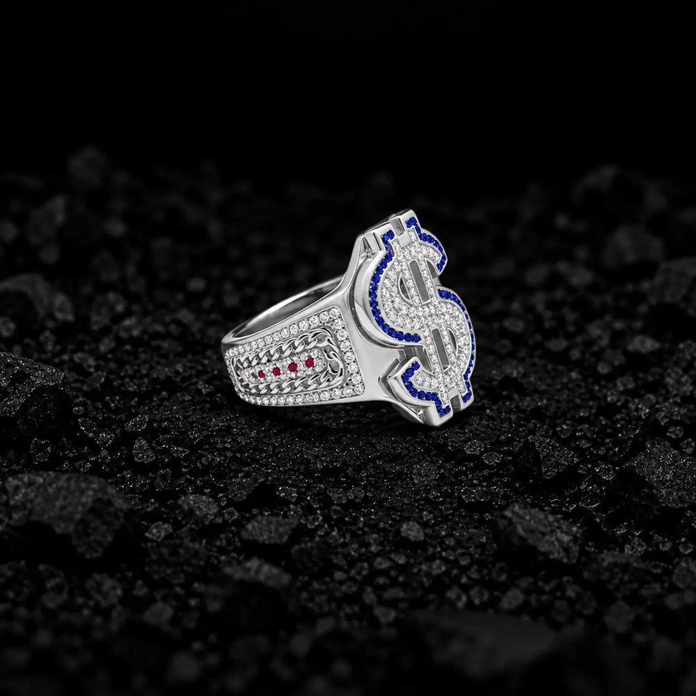 The Dollar Ring Moissanite Ring by Aumpex