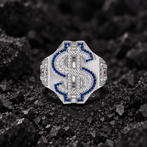 The Dollar Ring Moissanite Ring by Aumpex