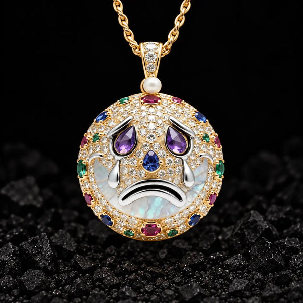 The EMO Armor Moissanite Pendant by Aumpex