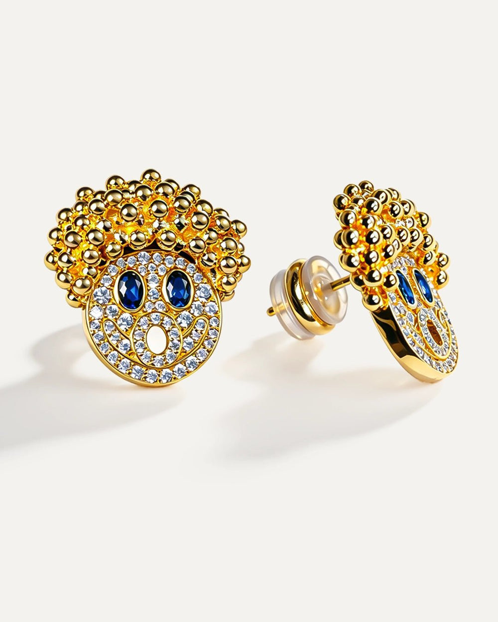 The Epiphany Moissanite Stud Earrings by Aumpex