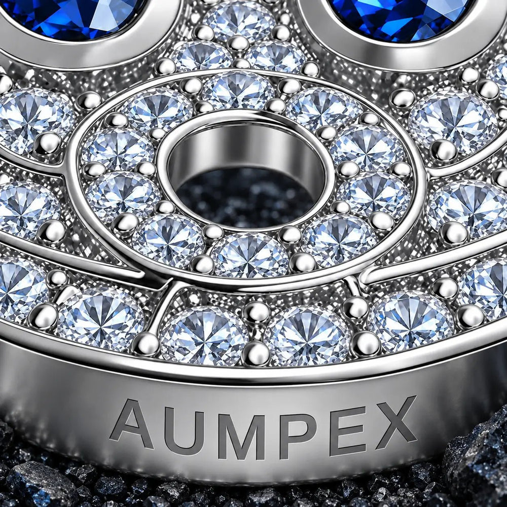 The Epiphany Moissanite Stud Earrings by Aumpex