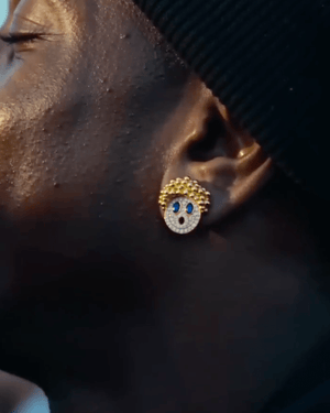 The Epiphany Moissanite Stud Earrings by Aumpex