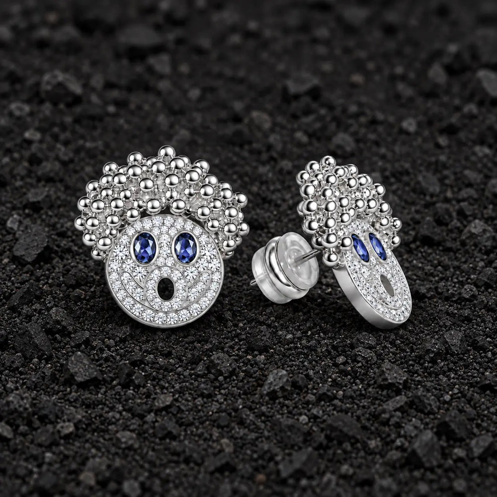 The Epiphany Moissanite Stud Earrings by Aumpex