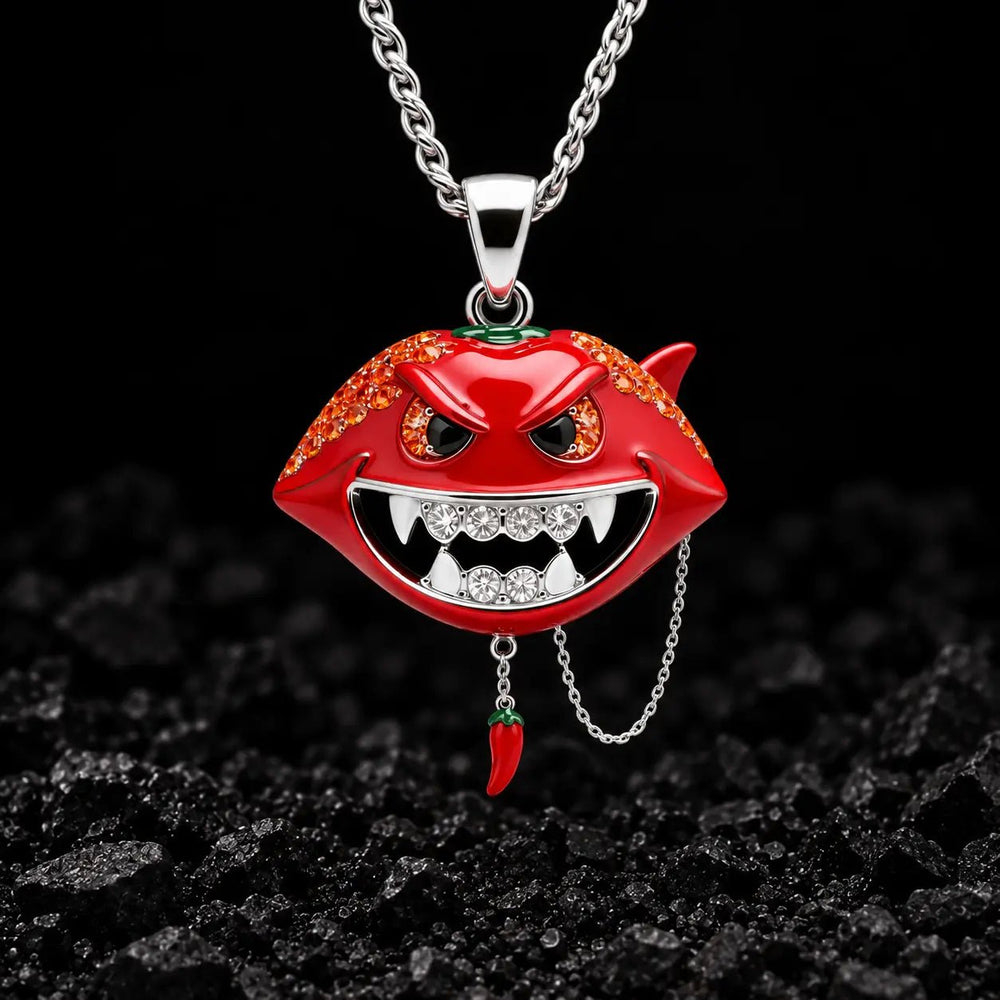 The Fiery Manifesto Moissanite Pendant by Aumpex