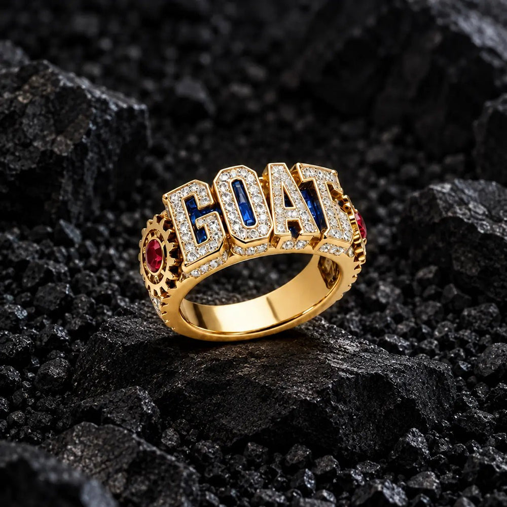 The Goat Ring Moissanite Ring by Aumpex