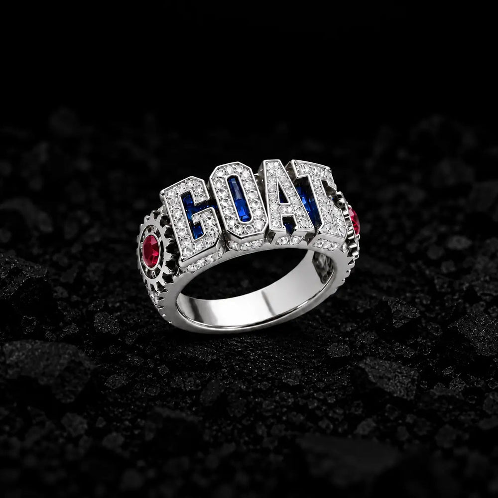 The Goat Ring Moissanite Ring by Aumpex