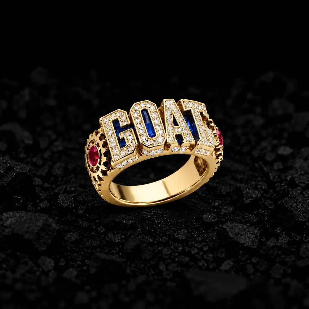 The Goat Ring Moissanite Ring by Aumpex