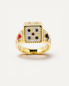 The High Roller Moissanite Ring by Aumpex