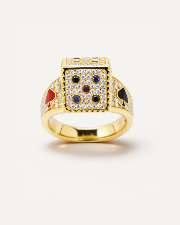 The High Roller Moissanite Ring by Aumpex