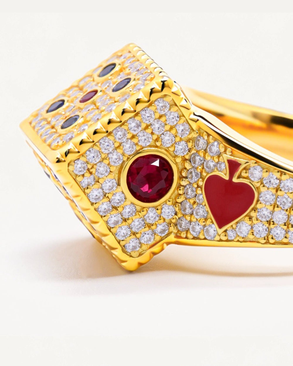 The High Roller Moissanite Ring by Aumpex