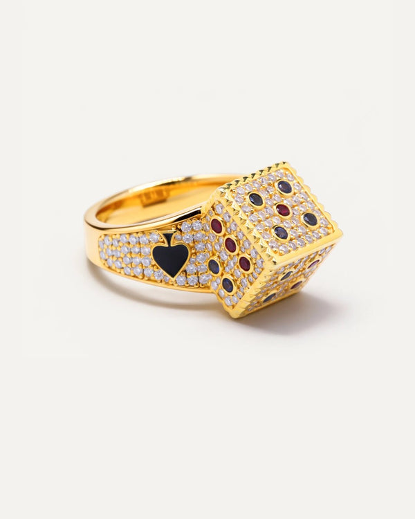 The High Roller Moissanite Ring by Aumpex