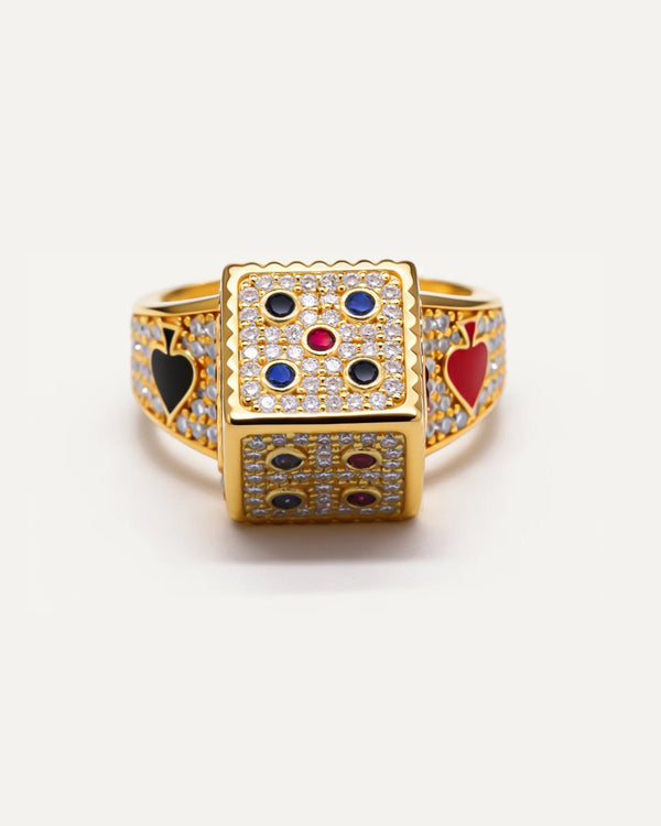 The High Roller Moissanite Ring by Aumpex