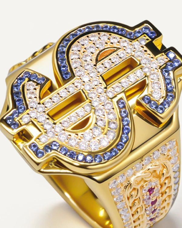 The Hustle Ring Moissanite Ring by Aumpex