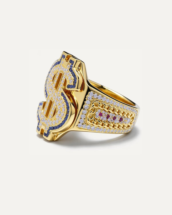 The Hustle Ring Moissanite Ring by Aumpex