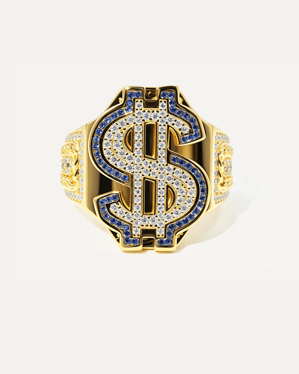 The Hustle Ring Moissanite Ring by Aumpex
