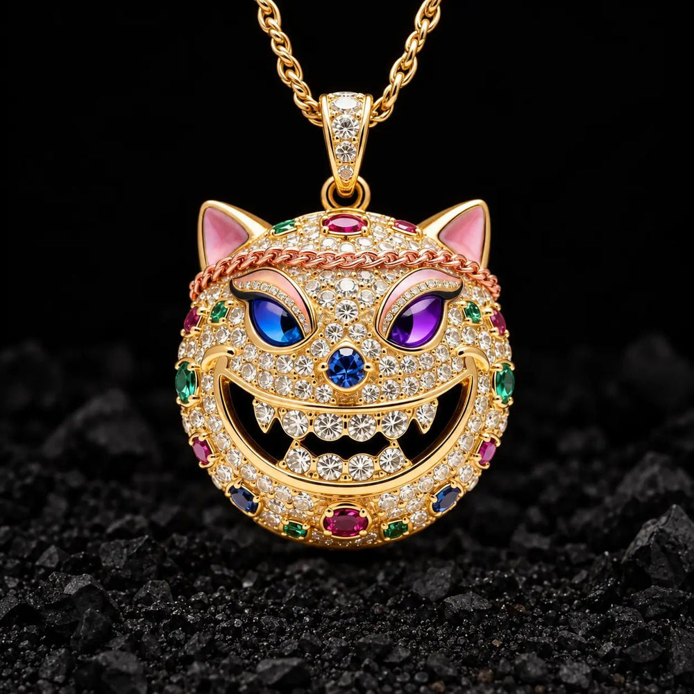 The Immortal Cat Diamond Pendant by Aumpex