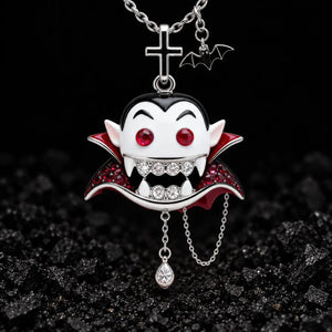 The Jolly Vampire Moissanite Pendant by Aumpex
