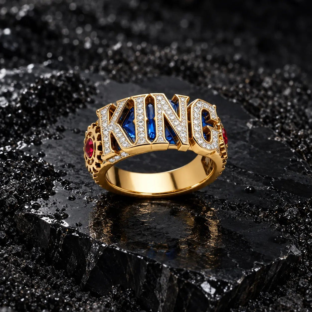 The King Ring Moissanite Ring by Aumpex