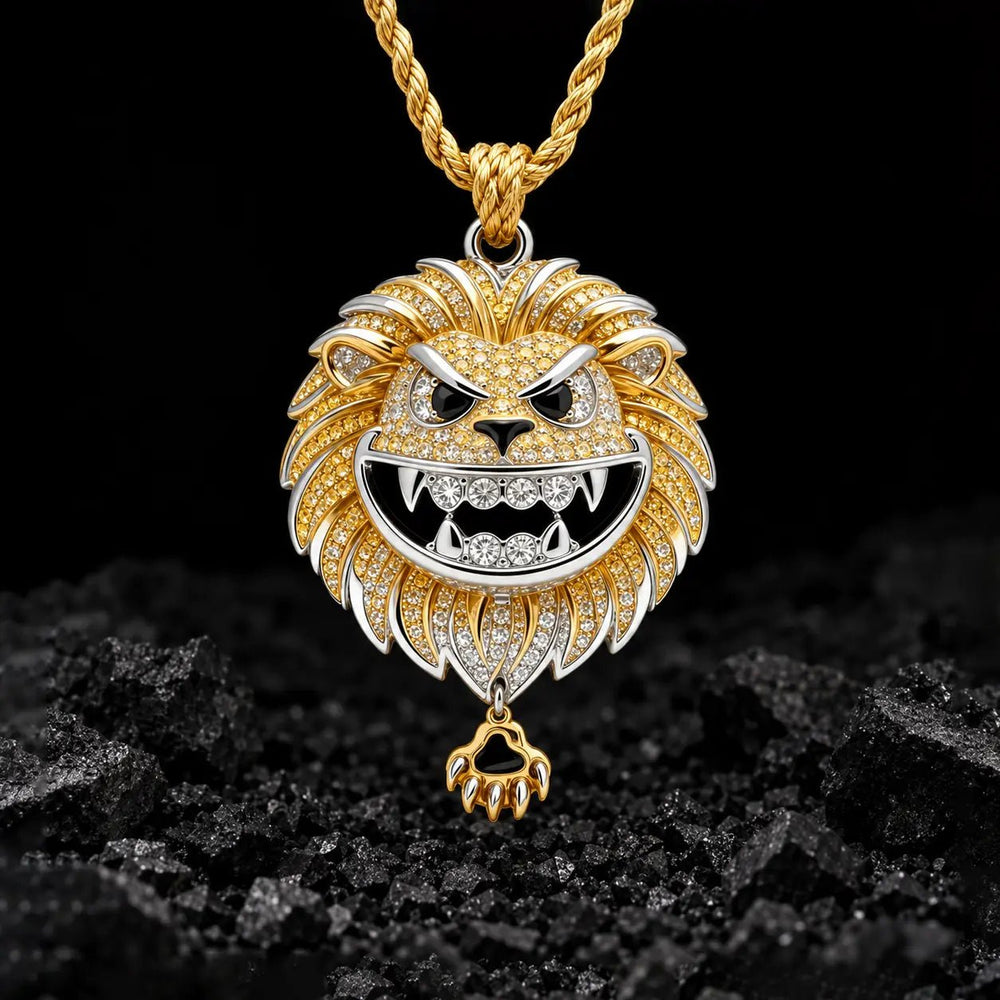 The Roaring Lion Diamond Pendant by Aumpex