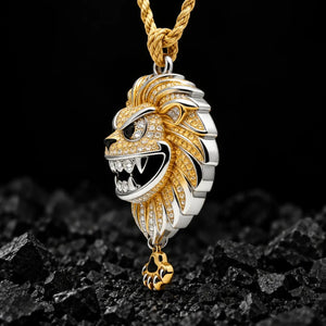 The Roaring Lion Diamond Pendant by Aumpex