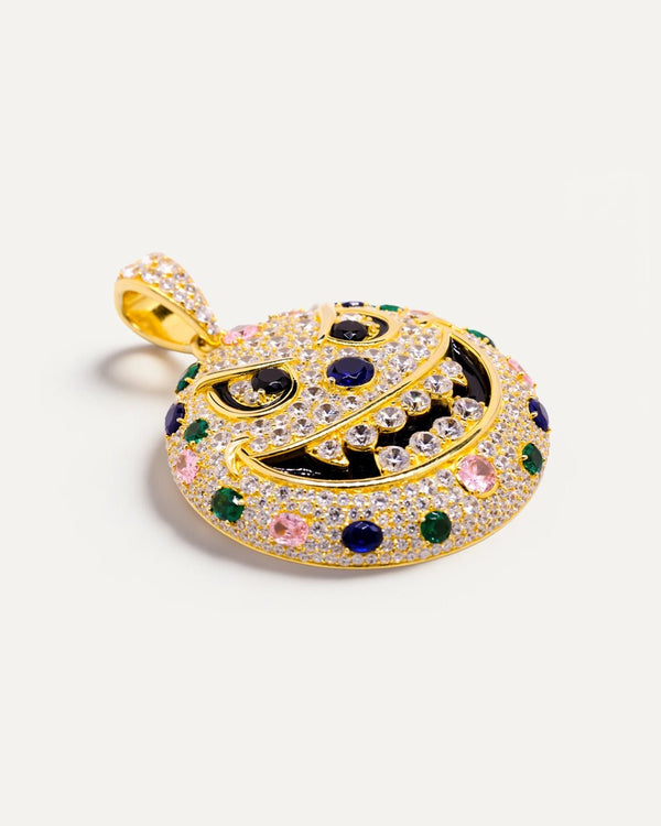 The Secret Smirk Moissanite Pendant by Aumpex