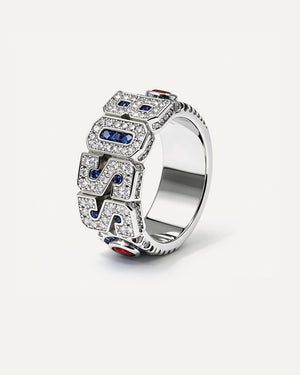 The Self-Made Ring Moissanite Ring by Aumpex