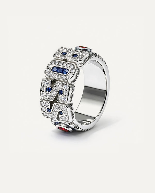 The Self-Made Ring Moissanite Ring by Aumpex