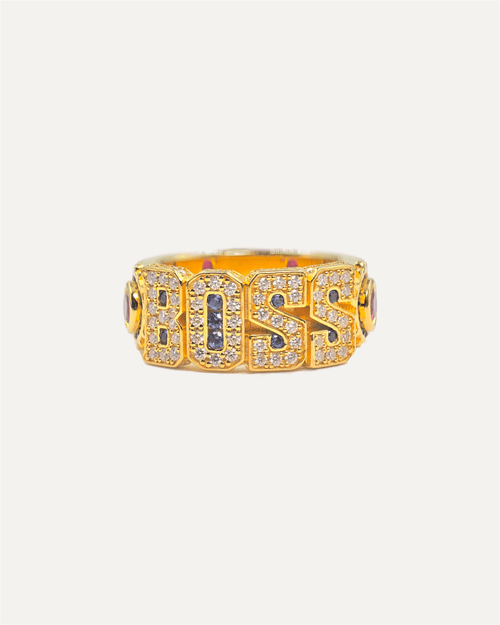 The Self - Made Ring Moissanite Ring by Aumpex
