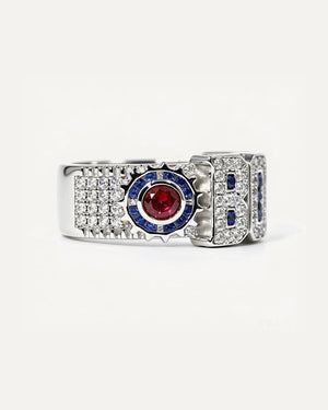 The Self-Made Ring Moissanite Ring by Aumpex