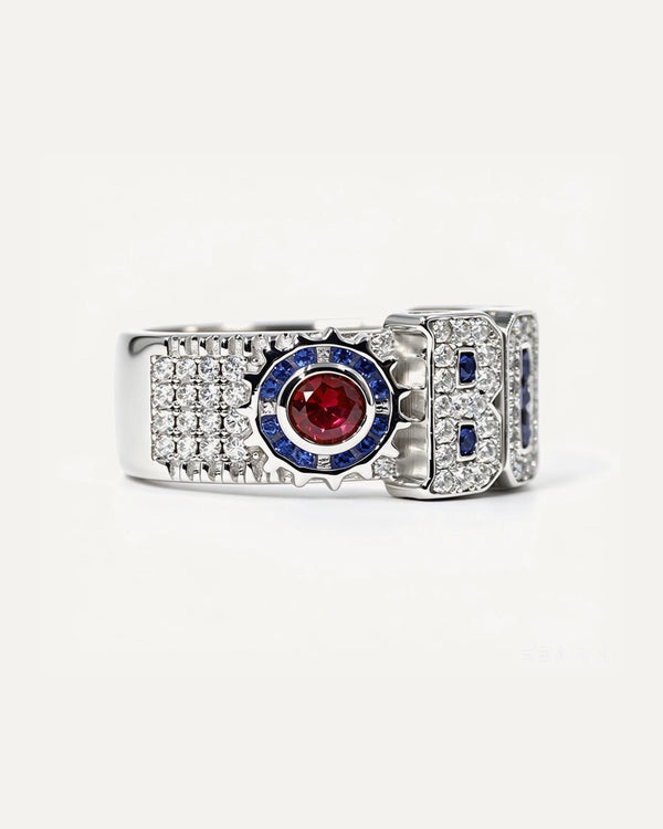 The Self-Made Ring Moissanite Ring by Aumpex