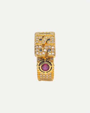 The Self - Made Ring Moissanite Ring by Aumpex