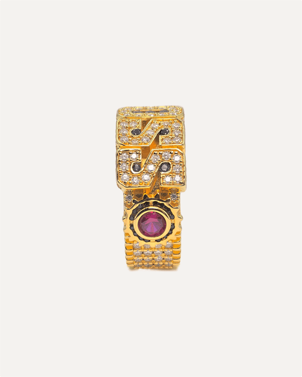 The Self - Made Ring Moissanite Ring by Aumpex